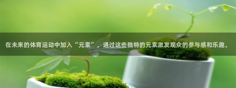 米兰体育官方正版app官网：在未来的体育运动中加入“
